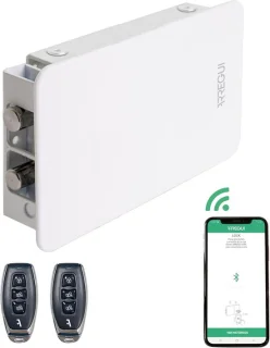 Slim deurslot elektronisch wit