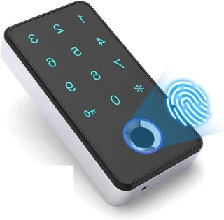 Slim deurslot elektronisch zwart