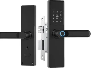 Slim deurslot elektronisch zwart