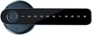 Slim deurslot keyless zwart