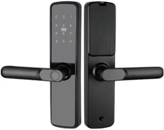 Slim deurslot met vingerafdrukslot 35-55 mm