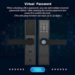 Slim deurslot met wifi en vingerafdruk