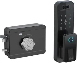 Slim deurslot - smart lock deur - Noir