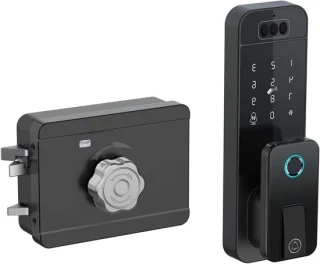 Slim Deurslot Smart Lock - Noir