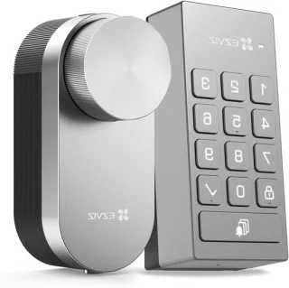 Slim deurslot - smart lock toetsenbord - grijs