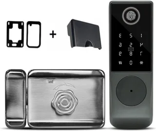 Slim deurslot - Smart slot - zilver