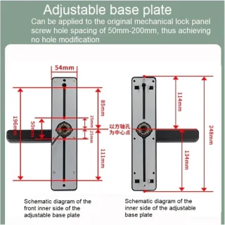 Slim deurslot type1 standaard
