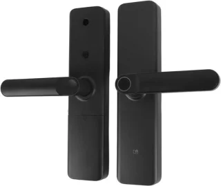 Slim deurslot vingerafdrukslot 2 stuks staal