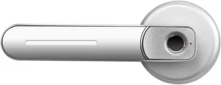 Slim deurslot vingerafdrukslot zilver