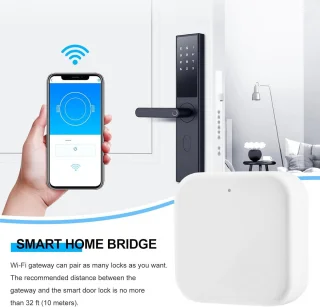 Slim deurslot WiFi-gateway
