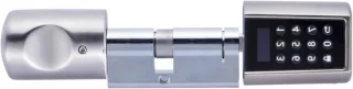 Slim digitaal deurslot - zilver