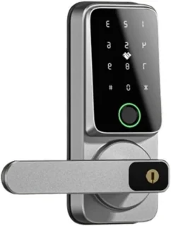 Slim Digitaal Deurslot Zilver