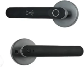 Slim Elektronisch Deurslot Gunmetal