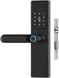 Slim elektronisch deurslot Zilver