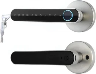 Slim Elektronisch Deurslot Zilver