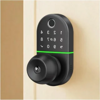 Slim Elektronisch Deurslot Zilver