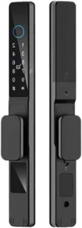 Slim elektronisch deurslot Zwart