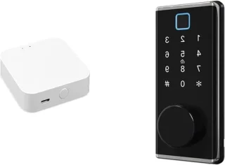 Slim elektronisch deurslot - zwart