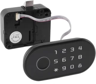 Slim elektronisch kastslot