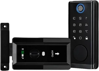 Slim Elektronisch Vingerafdrukslot - Zwart