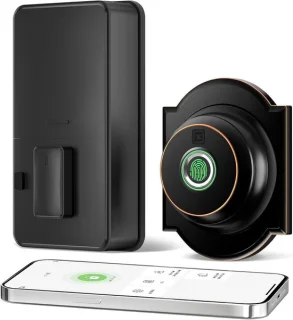 Slim Nachtslot - vingerafdruk deurslot - zwart