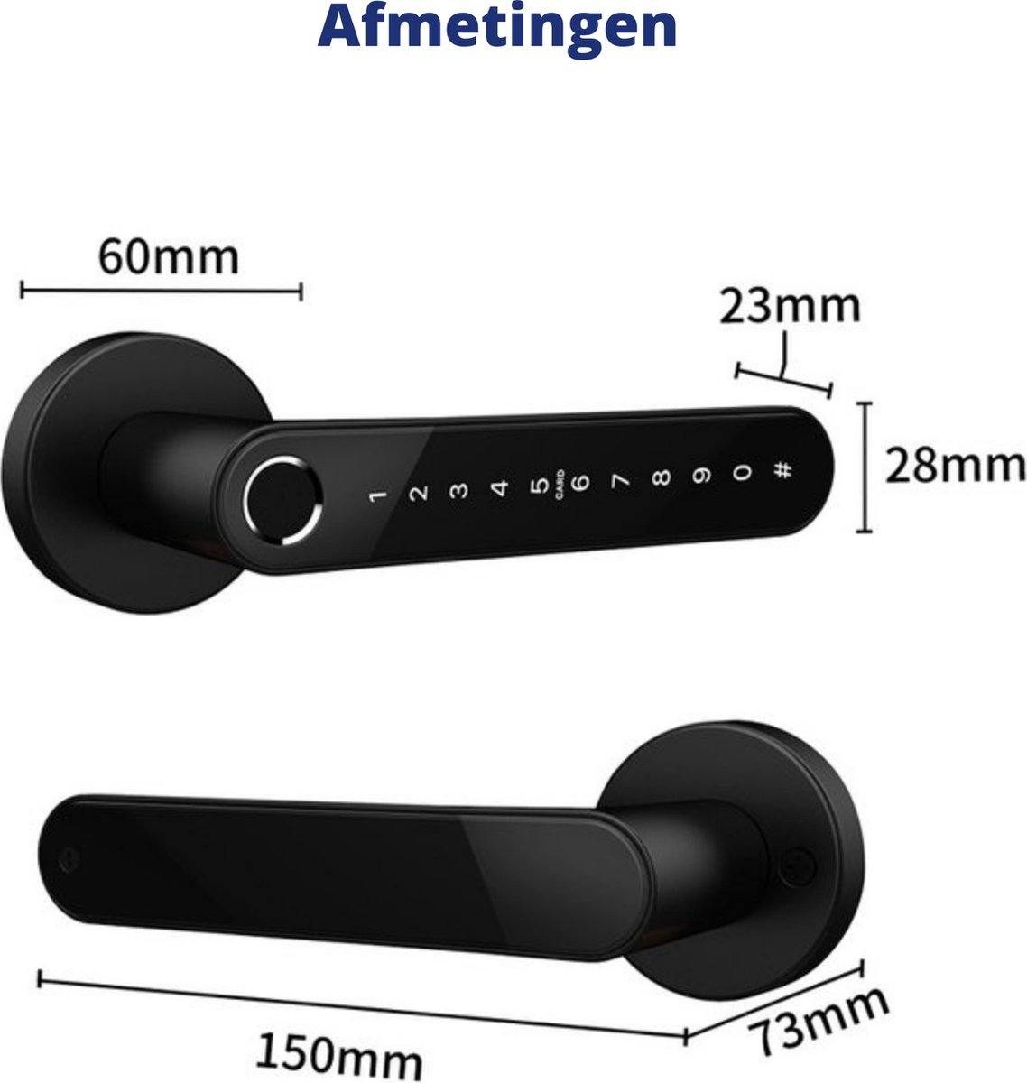 Slim slot Bluetooth Vingerprint RFID Tag