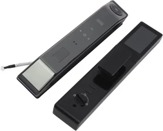 Slim Slot camera deurkijker zwart