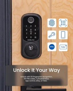 Slim Smart Keyless Voordeurslot