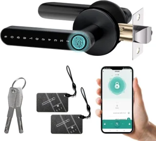Slim Smart Lock Deurslot - Donkergrijs