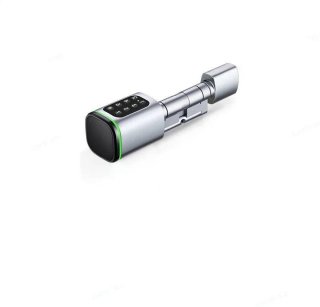 De Slim Smart Lock Elektrisch deurslot (Eurocilinder) Zilver in één oogopslag