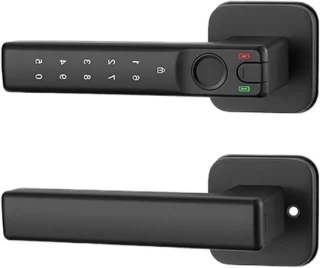 Slim Vingerafdruk Deurslot 35-50 mm Zwart