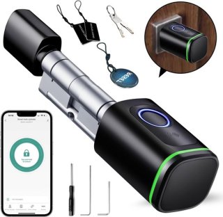 Slim Vingerafdruk Deurslot - Elektronisch Cilinderslot 70 mm review