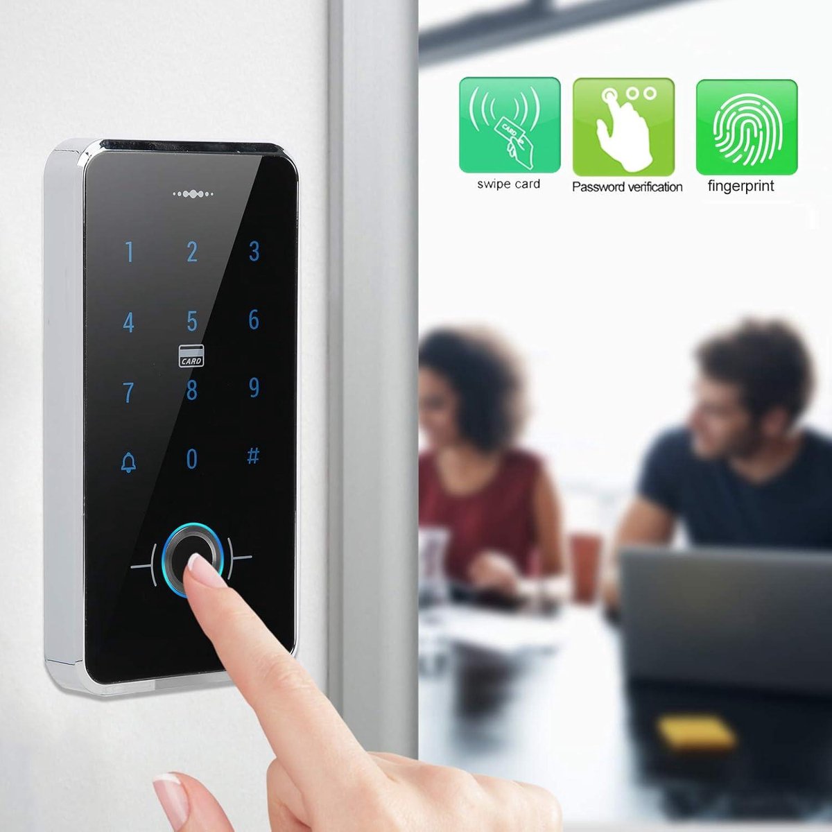 Slim Vingerafdruk Deurslot IP68 Touchscreen