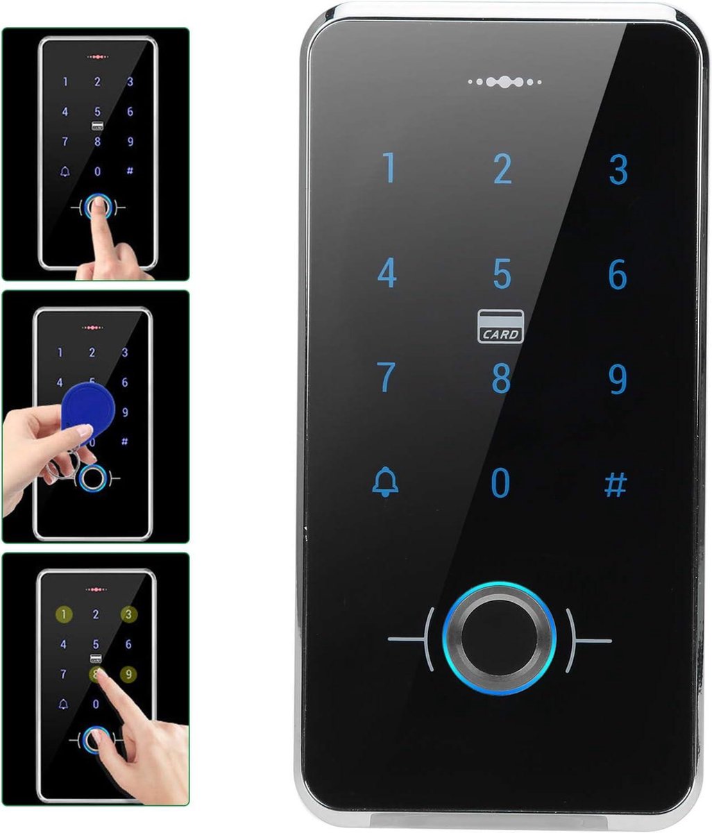 Slim Vingerafdruk Deurslot IP68 Touchscreen