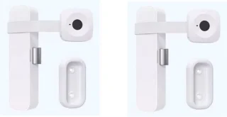 Slim Vingerafdrukslot - 2 stuks - Zwart