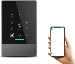 Slimme Deur Toegangscontrole - App Deurslot - Beveiliging Thuis - Waterdicht IP66 - 125mm - Zwart
