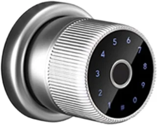 Slimme deurgreep digitaal deurslot 10 mm zilver