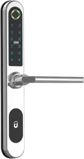 Slimme deurhendel biometrisch slot wit