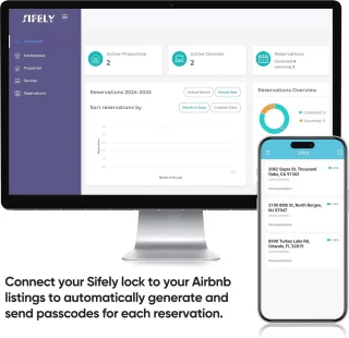 Slimme Deurslot - Zwart
