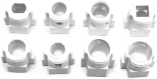 Slimme Slot Adapter - Deuraccessoire - Zwart - 8 x 3,5 cm