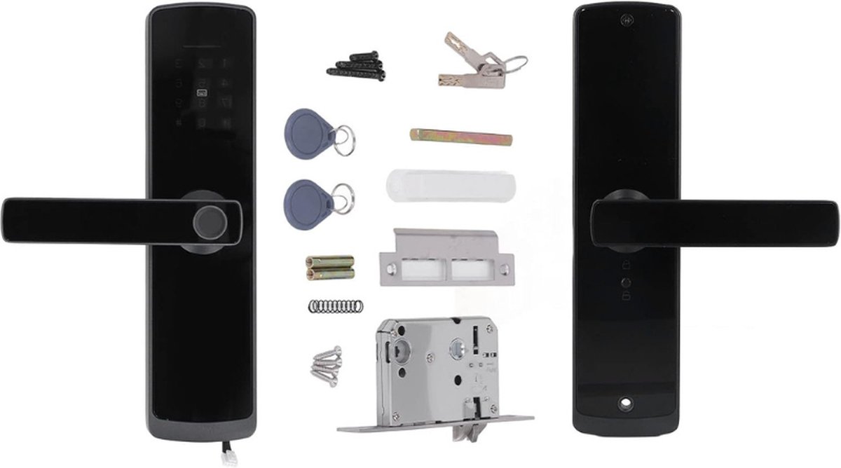 De Smart Deurslot Biometrisch Vingerafdruk Bluetooth DC5V in één oogopslag