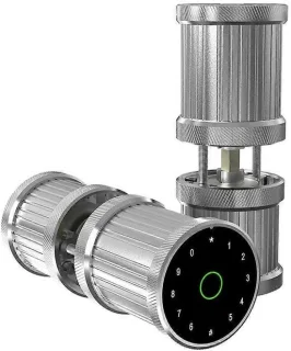 Smart deurslot - zilver