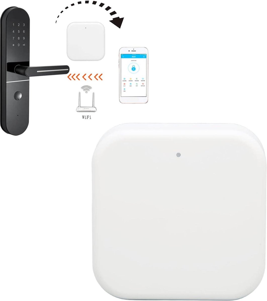 Smart Door Lock WiFi Gateway TTLock Voice Control