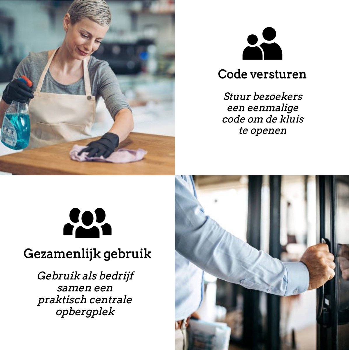 Wat vinden we goed aan de Smart Doorlock Vingerafdruk Bluetooth Deurslot Met App Wi-Fi