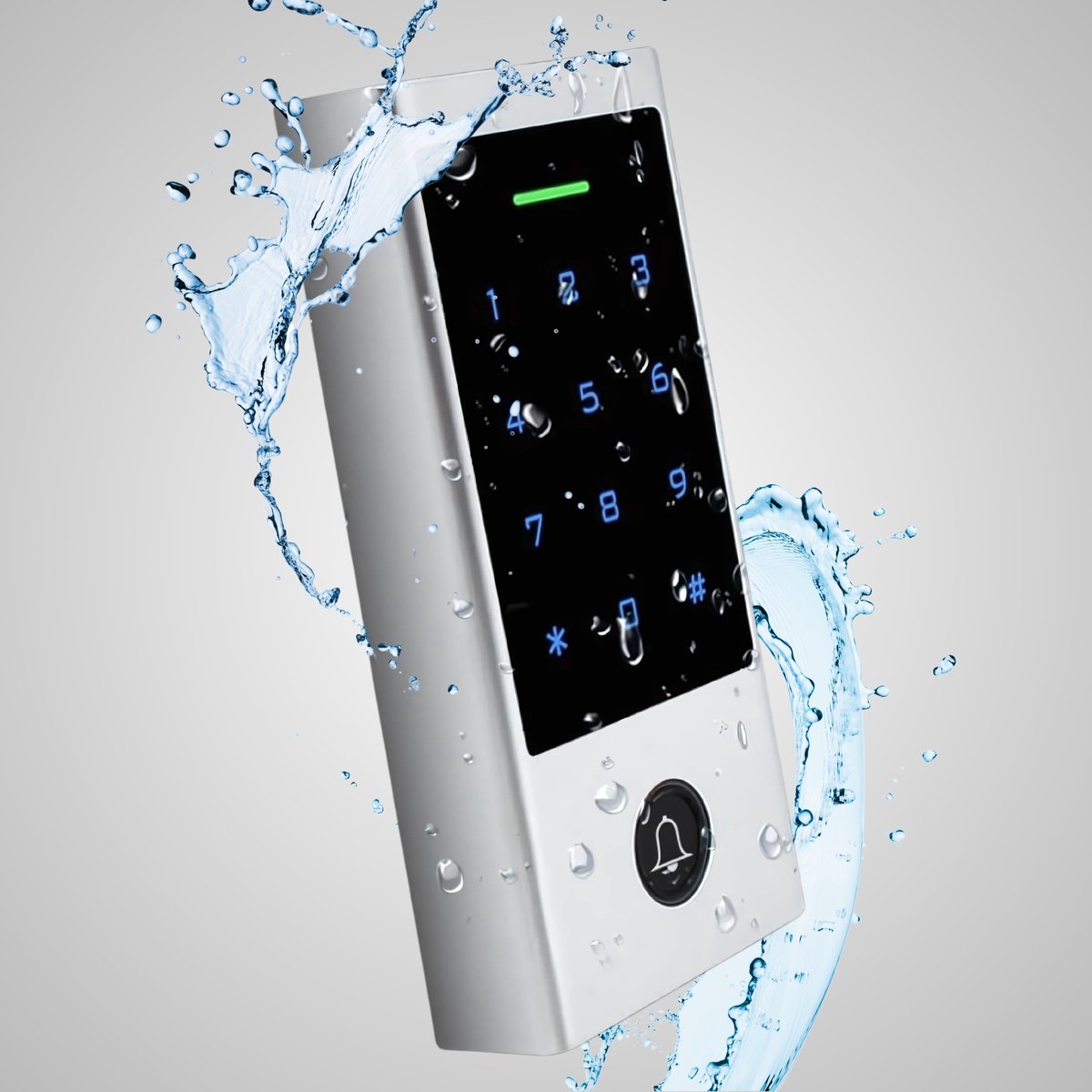 Smart elektronisch WiFi slot met aanraakscherm en afstandsbediening