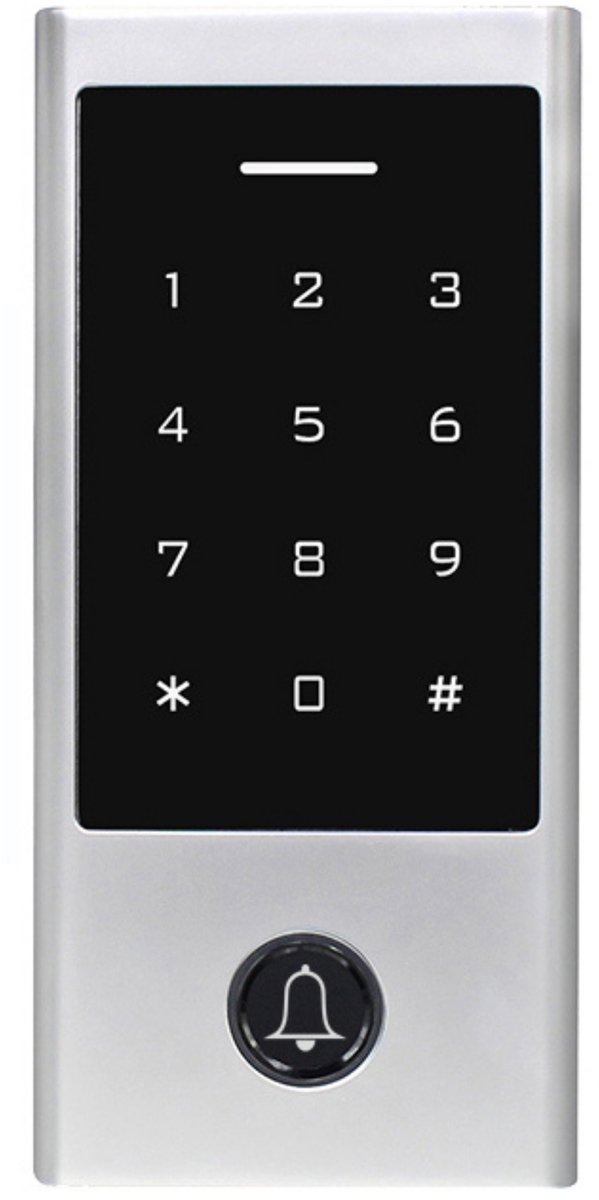 Smart elektronisch WiFi slot met aanraakscherm en afstandsbediening