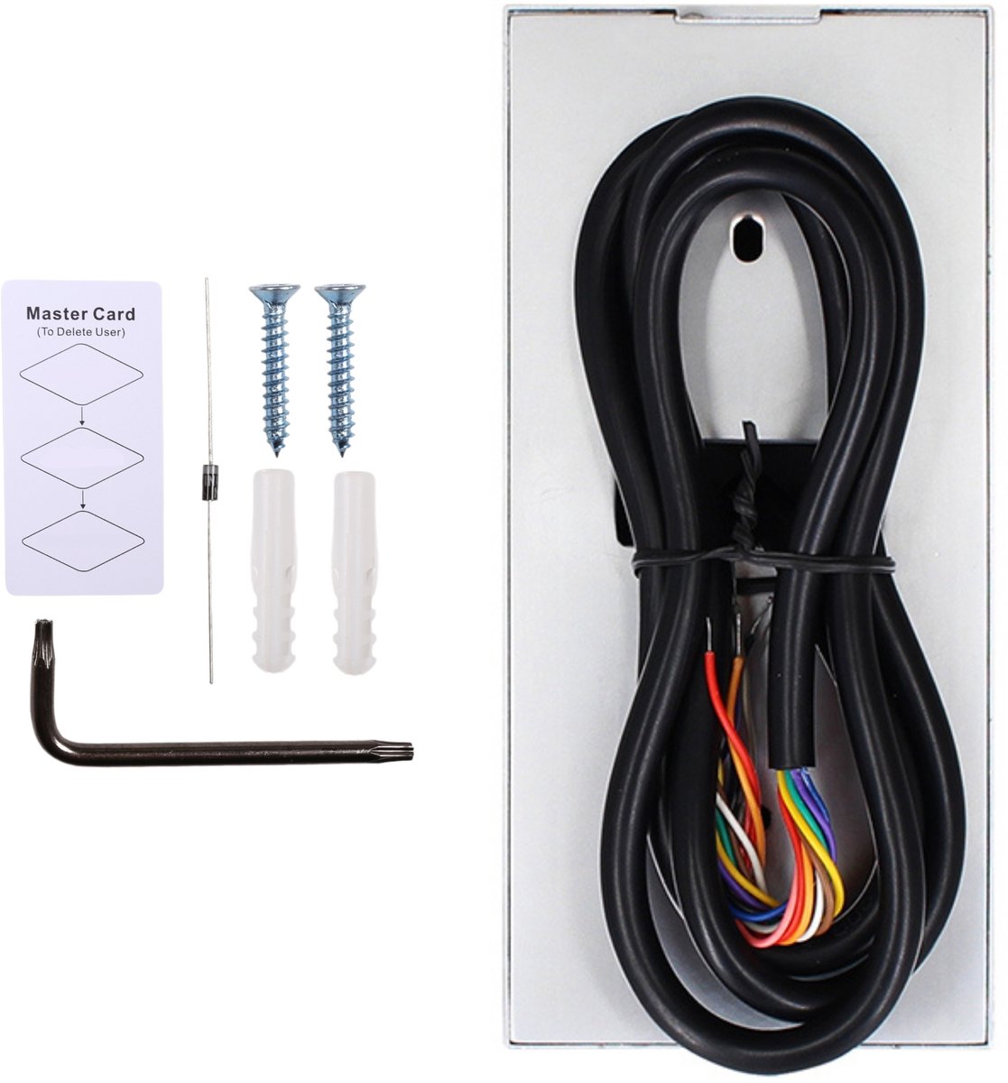 Smart elektronisch WiFi slot met aanraakscherm en afstandsbediening