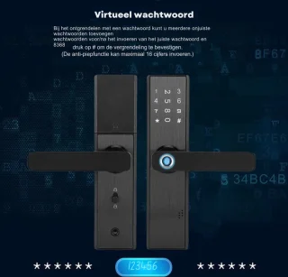 Smart Entry Biometrisch Deurslot