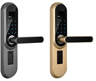 Smart Fingerprint Lock Wooden Door Password Lock