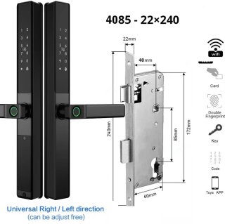 De Smart Lock 4085 Vingerafdruk Deurslot in één oogopslag